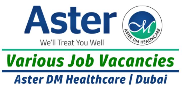 Aster DM Healthcare Dubai Jobs