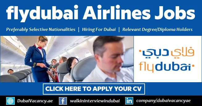Flydubai Careers 2023 in Dubai