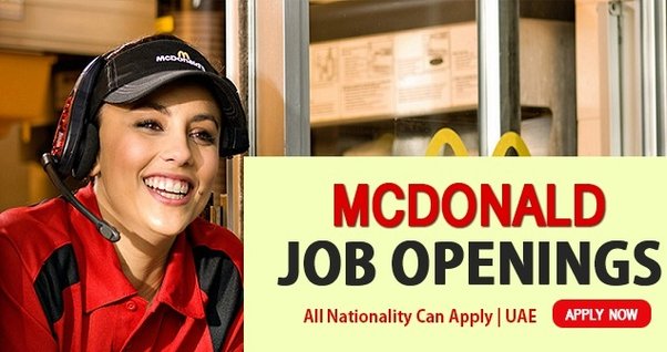 Jobs In McDonalds