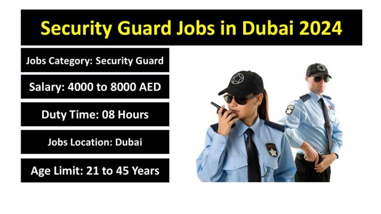 Security Guard Jobs in Dubai