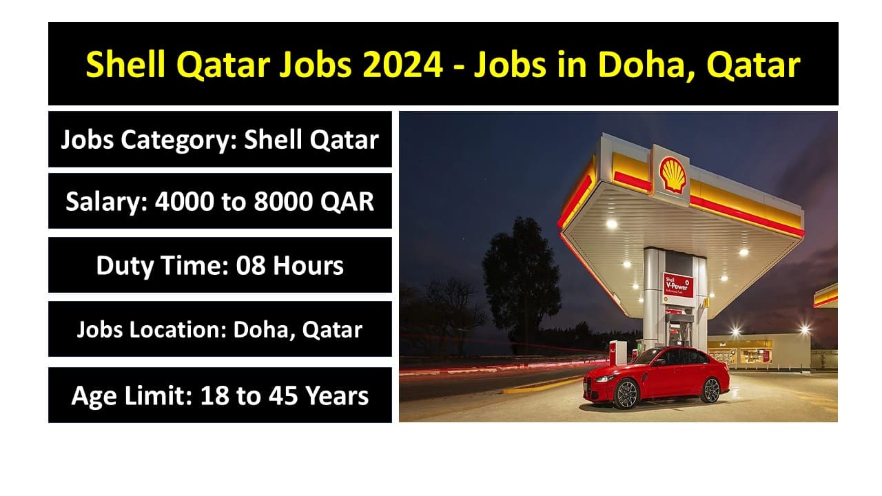 Shell Qatar Jobs 2024 