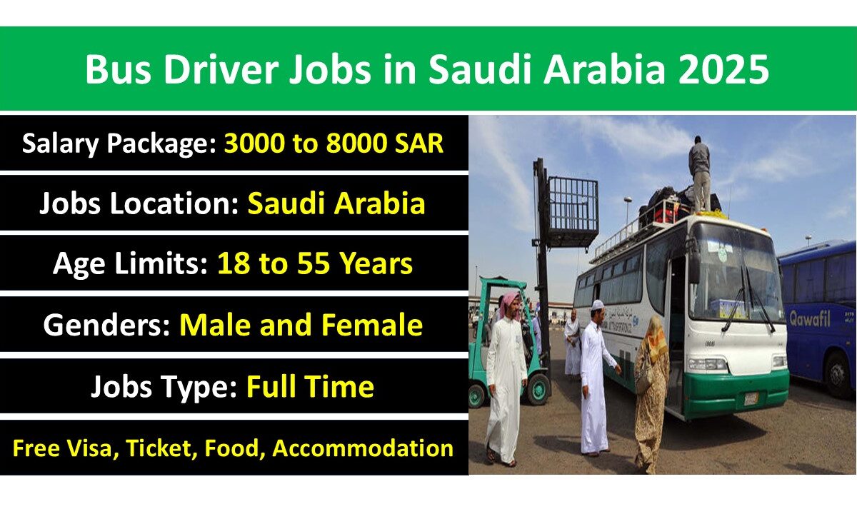 Bus Driver Jobs in Saudi Arabia