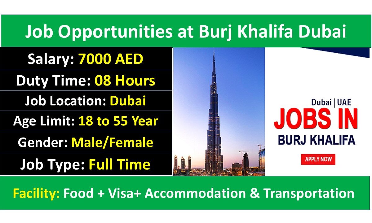 Job Opportunities at Burj Khalifa Dubai