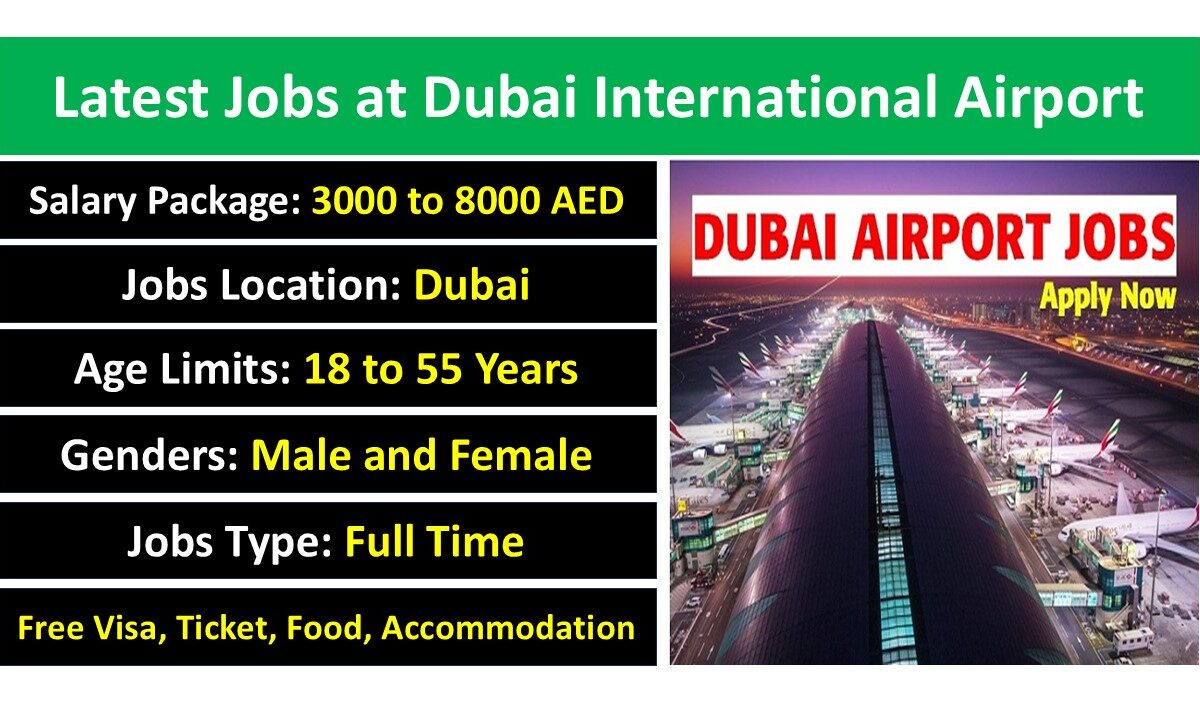 Latest Jobs at Dubai International Airport