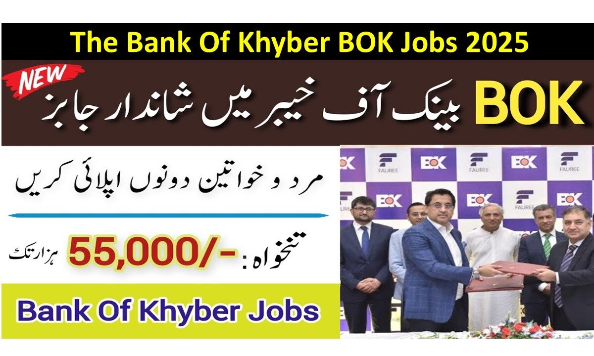 The Bank Of Khyber BOK Jobs 2025