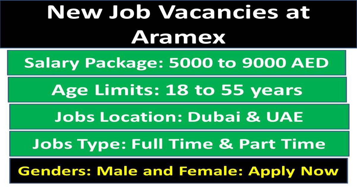 New Job Vacancies at Aramex